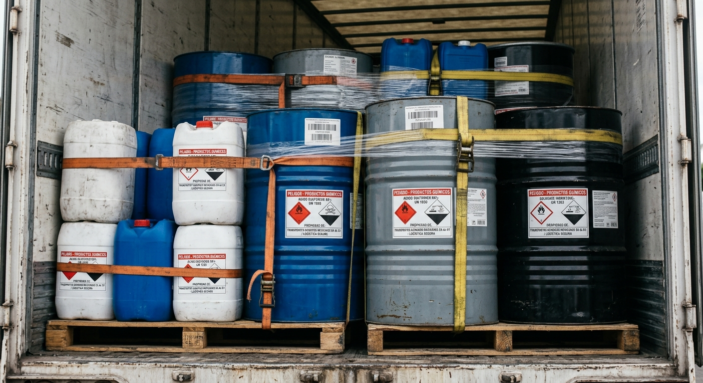 Transporte de productos químicos